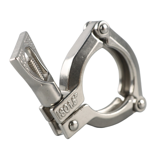 SS304 Écrou à oreilles réglable sanitaire Pince I-Line avec différentes tailles 