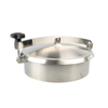 Trou d'homme rond sans pression pour autoclave en acier inoxydable avec bras croisé unique