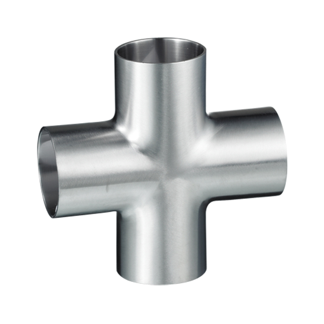 Acier inoxydable BS JN-FT-20 6017 ISO/IDF, Type court hygiénique, croix de serrage rapide égale pour le lait