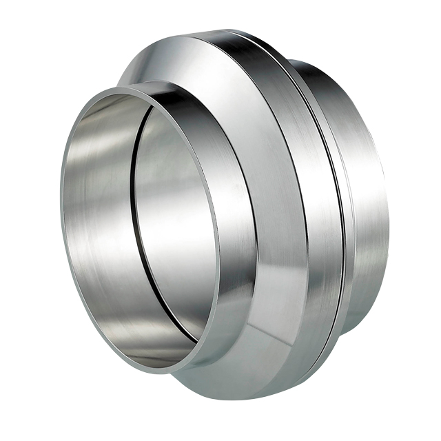 Type rond à haute pression sanitaire ISO1127 d'acier inoxydable syndicat de tuyau de soudure