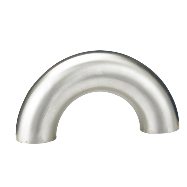 Raccord coudé poli à soudure courte en acier inoxydable AISI316L 3A BS JN-FT-20 6007