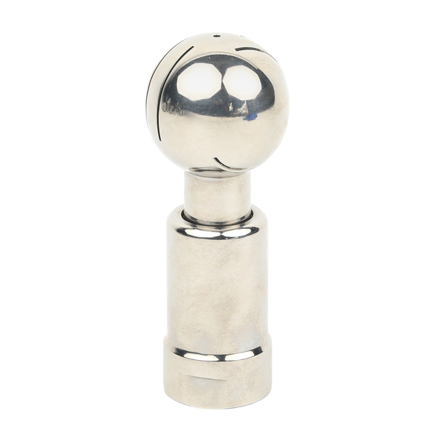 Boule de nettoyage de réservoir soudée ronde sanitaire en acier inoxydable