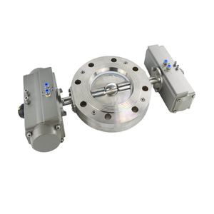 Vanne papillon vibrante à 360 degrés en acier inoxydable SS316L de qualité sanitaire JN-XW 23 1001 pour produits laitiers