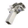 Pince d'entretoise de Support de tuyau SS304 doublée en acier inoxydable de haute qualité