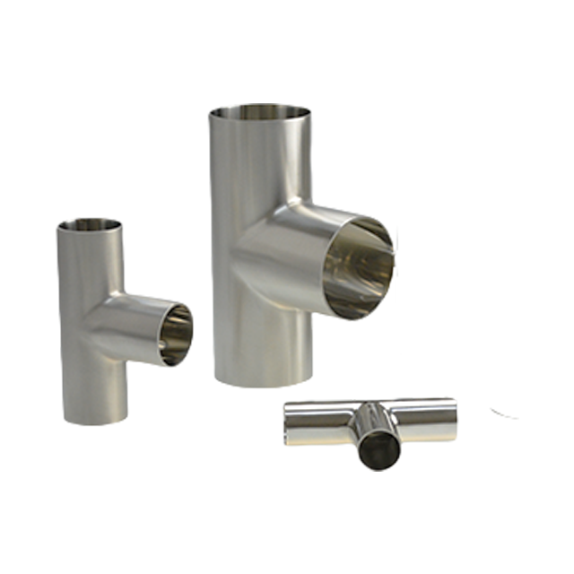 Té sanitaire JN-FT-23 3015 de garnitures de tuyau de soudure de difficulté rapide de l'acier inoxydable 3A-7RMP ISO1127