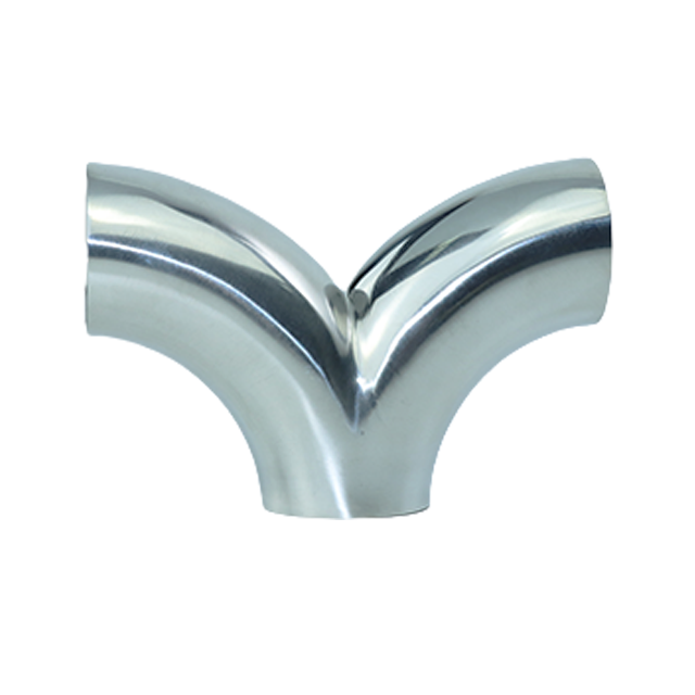 Té de mouette soudé sanitaire BS AS1528.3 en acier inoxydable pour la transformation des aliments JN-FT-23 6014