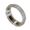  Raccord de tuyau sanitaire en acier inoxydable ISO Clamp-Weld V-Band Bride Set 