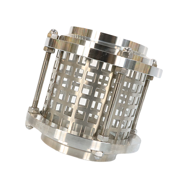 Verre de vue cylindrique industriel de type tube borosilicaté en acier inoxydable
