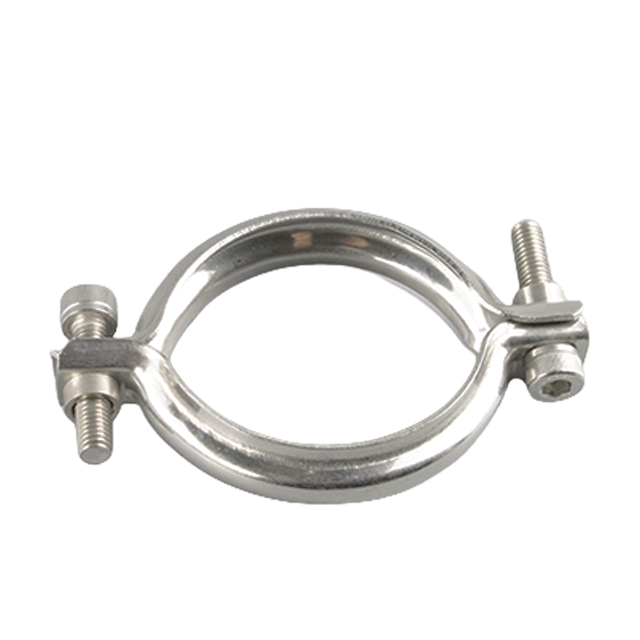 Collier de serrage en V pour échappement sanitaire en acier inoxydable, collier de serrage pour tuyau en V