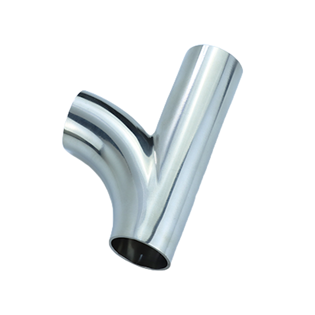 Té de mouette en forme de Y sanitaire DIN11851 3A en acier inoxydable pour l'industrie de l'eau JN-FT-23 3020