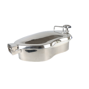Manway à cône sanitaire en acier inoxydable avec vernis miroir