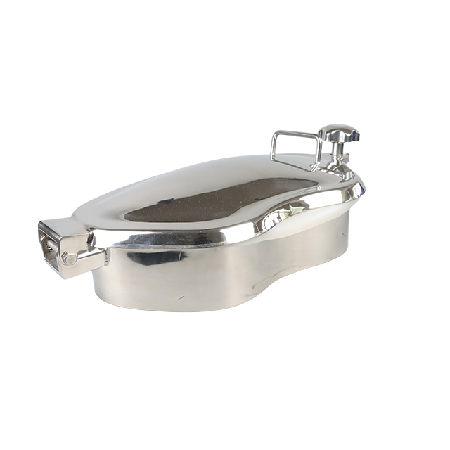 Manway à cône sanitaire en acier inoxydable avec vernis miroir