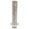 Équipement de filtration de crépines de filtre de micron de cartouche d'acier inoxydable à extrémité élevé