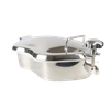 Trou d'homme hygiénique de trappe de réservoir d'ouverture d'oscillation latérale d'acier inoxydable DN600 avec la fermeture périphérique
