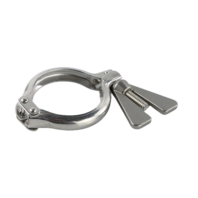  Support de tuyau TriClamp robuste en acier inoxydable de type S pour tuyaux en acier 