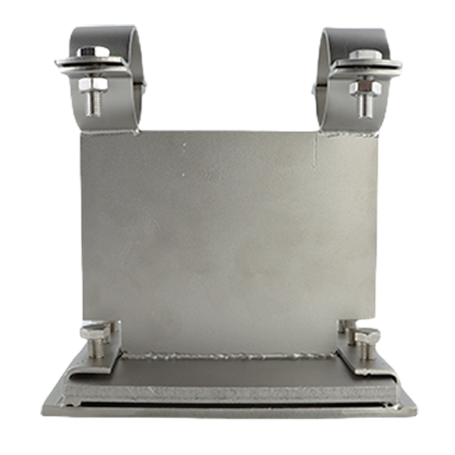 Supports de fixation et de serrage de tuyau coulissant en acier inoxydable pour tuyaux en acier