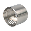 Adaptateur de virole à sertir en acier inoxydable SS316, qualité alimentaire, haute qualité, JN-FL 23 2008