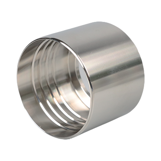 Adaptateur de virole à sertir en acier inoxydable SS316, qualité alimentaire, haute qualité, JN-FL 23 2008