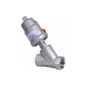 Valve conique pneumatique à filetage sanitaire personnalisable en acier inoxydable 304