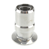 Adaptateur de raccord de tuyau hygiénique TriClamp ReSeal en acier inoxydable sanitaire 