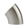 Coude d'angle de courbure à haute pression de 45 degrés d'ASME d'acier inoxydable