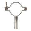 Support de pince de tuyau de cintre de Tube d'acier inoxydable à pince support de tuyau rond