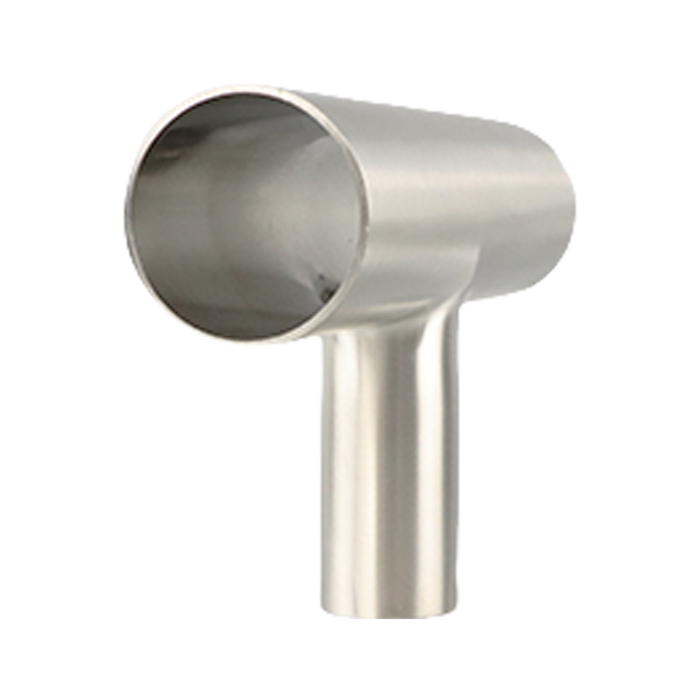Té de réduction sanitaire de tube de soudure d'acier inoxydable DIN11850 BPE-S7SWWK
