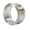 Adaptateur ISO sanitaire en acier inoxydable, triple pince pour raccord de virole Camlock à surtension