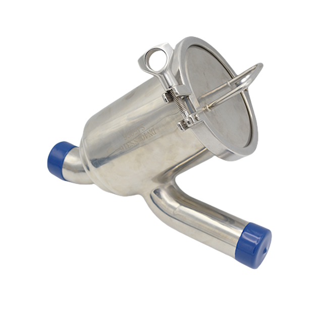 Filtre à crépine sanitaire de type Y en acier inoxydable