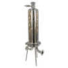 Boîtier de filtre multicœur hygiénique en acier inoxydable à haut débit pour la filtration des liquides