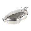 Trou d'homme hygiénique de trappe de réservoir d'ouverture d'oscillation latérale d'acier inoxydable DN600 avec la fermeture périphérique