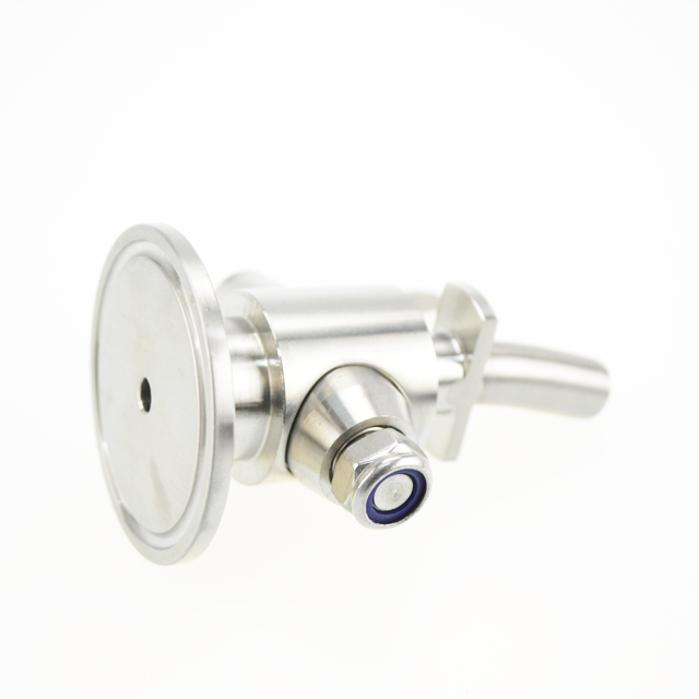 Valve d'échantillon standard aseptique personnalisée sanitaire en acier inoxydable