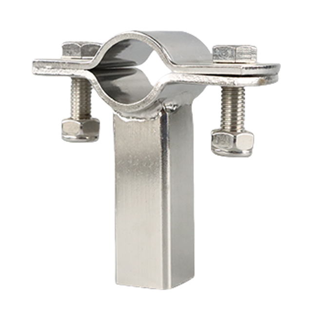 Pince d'entretoise de Support de tuyau SS304 doublée en acier inoxydable de haute qualité