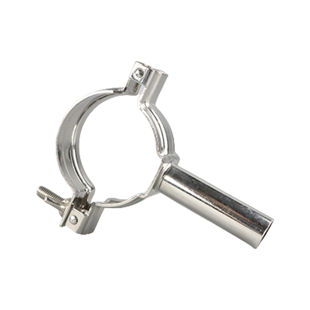 Support de pince de tuyau de cintre de Tube d'acier inoxydable à pince support de tuyau rond
