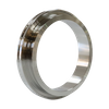  Raccord de tuyau sanitaire en acier inoxydable ISO Clamp-Weld V-Band Bride Set 
