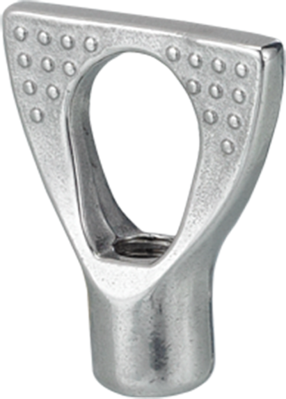 Écrou de serrage plat sanitaire en acier inoxydable SS304/316L avec épineux