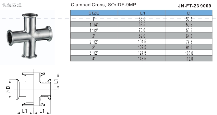 tee clmp croix