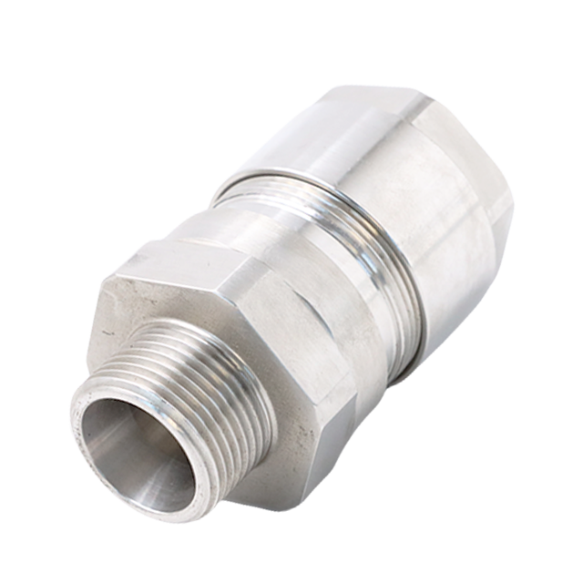 Raccord femelle aseptique sanitaire de connecteur de pivot de garnitures de tuyau de cuir embouti d'acier inoxydable