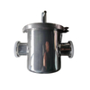 Filtre magnétique de panier de bride d'écran de puits de purification de catégorie sanitaire de l'acier inoxydable 316L pour le jus de fruit