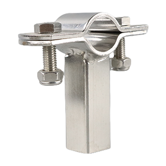 Pince d'entretoise de Support de tuyau SS304 doublée en acier inoxydable de haute qualité