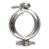 Collier de serrage en V pour échappement sanitaire en acier inoxydable, collier de serrage pour tuyau en V