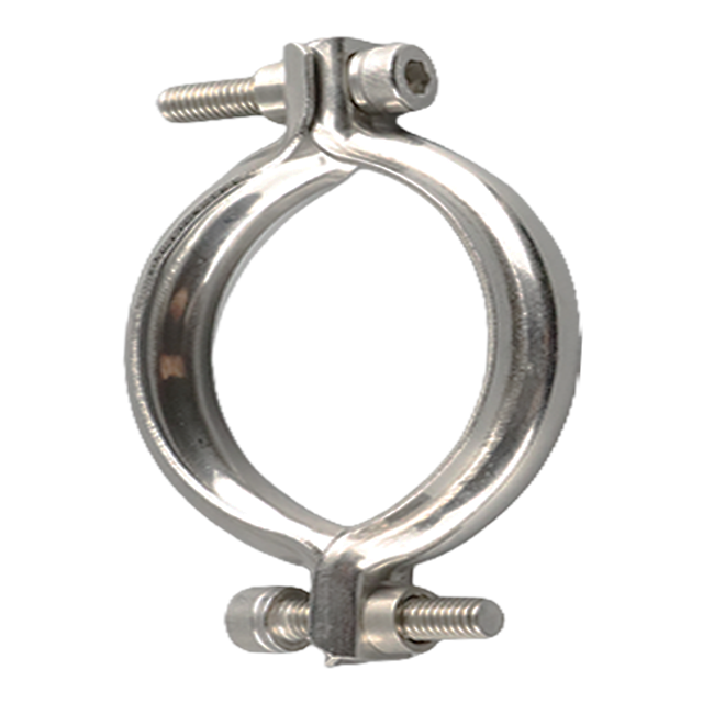 Collier de serrage en V pour échappement sanitaire en acier inoxydable, collier de serrage pour tuyau en V