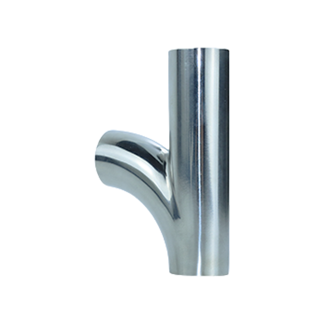 Té balayé soudé de type R de décapage DIN11850 3A en acier inoxydable pour le lait JN-FT-23 3018