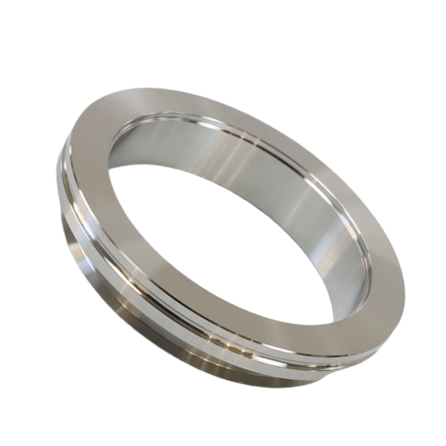  Raccord de tuyau sanitaire en acier inoxydable ISO Clamp-Weld V-Band Bride Set 