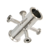 Croix serrée multidirectionnelle SS316L AS1528.3 JN-FT-20 5020Star avec polissage miroir 