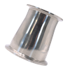 Tri pince sanitaire en acier inoxydable, réducteur conique Tri Clover