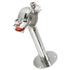  Support de tuyau de montage en acier inoxydable, anneau de serrage avec vis pour le maintien du tuyau