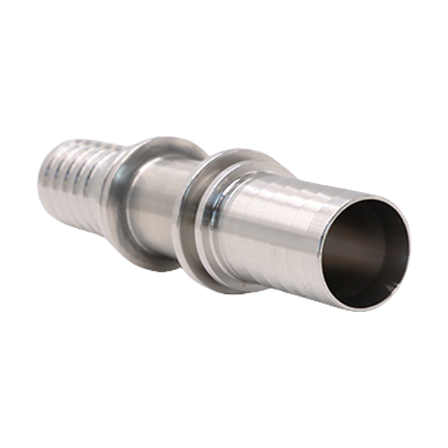 Raccord d'épissure de barbe de tuyau à Double connecteur de haute qualité de qualité alimentaire en acier inoxydable sanitaire