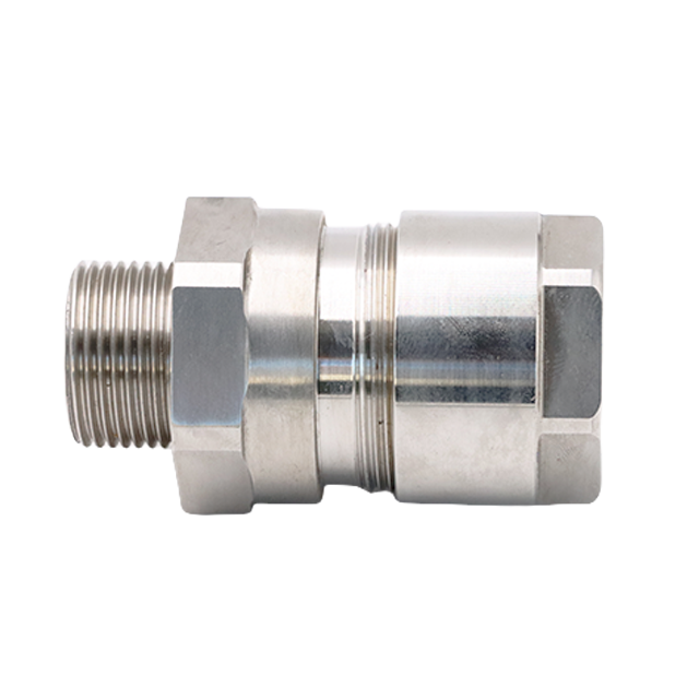 Raccord femelle aseptique sanitaire de connecteur de pivot de garnitures de tuyau de cuir embouti d'acier inoxydable