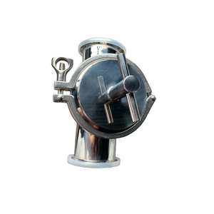 Filtre magnétique TC à haut débit en acier inoxydable SS304 de qualité alimentaire, Type à ouverture rapide, pour eau, boisson, lait